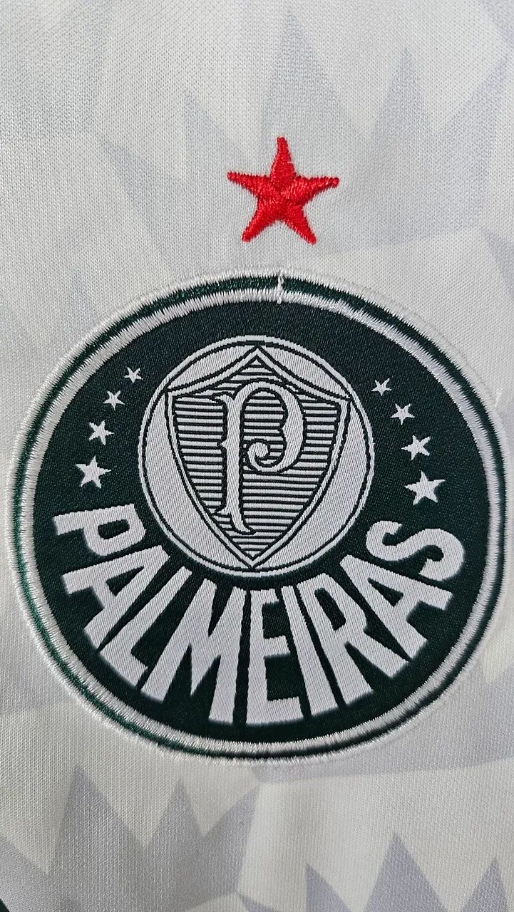 Camiseta Palmeiras estrela bordada - Foto 2