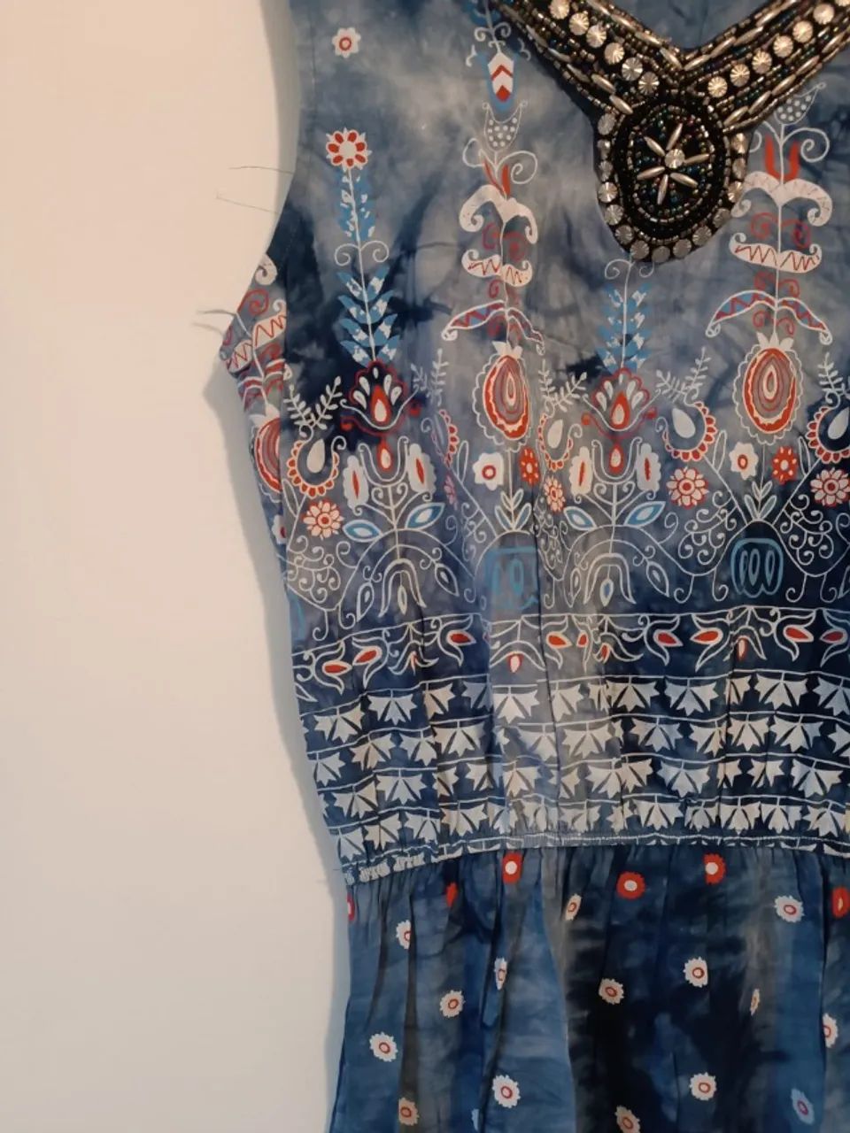 Vestido Boho Azul | Leve e Elegante - Foto 5