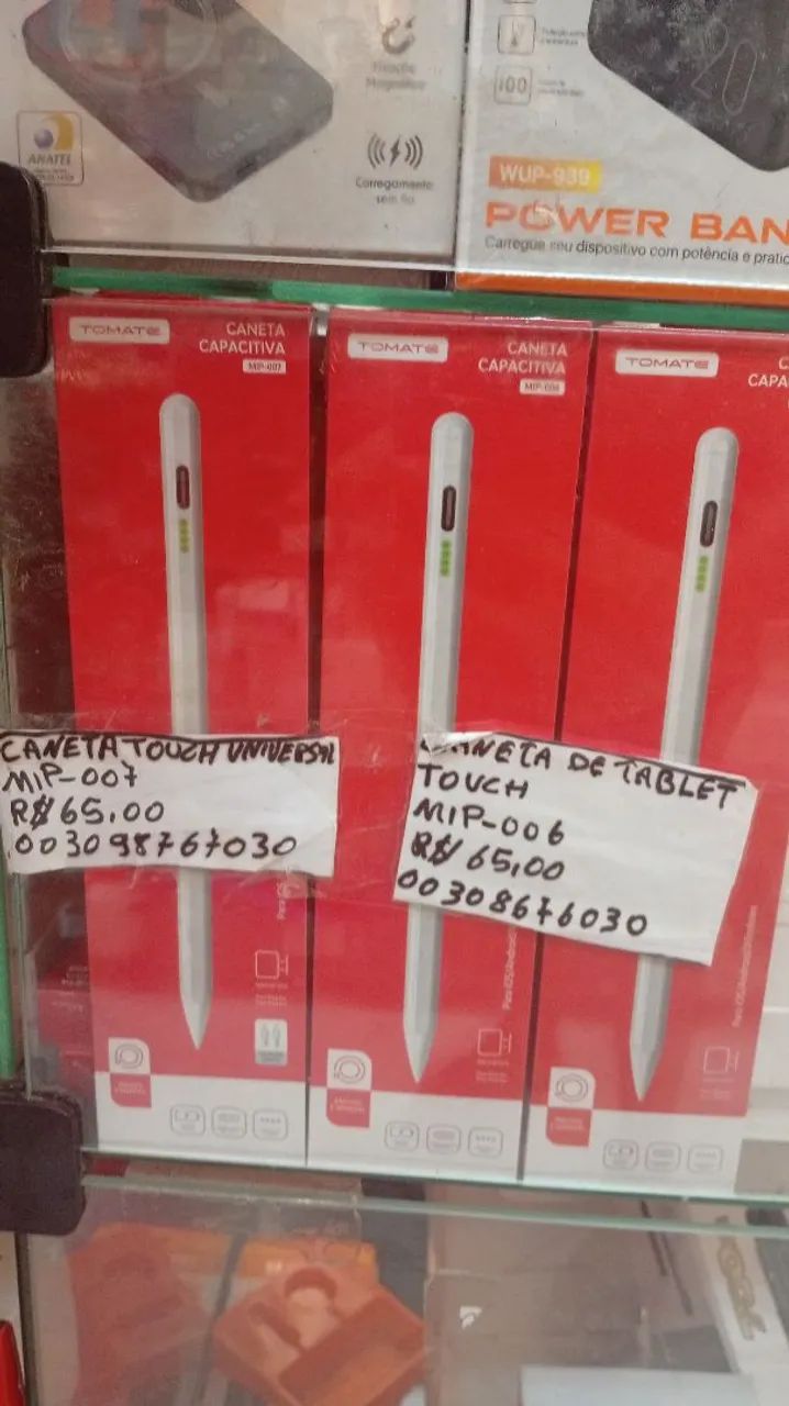 CANETA TOUCH UNIVERSAL PARA TABLET COM GARANTIA 