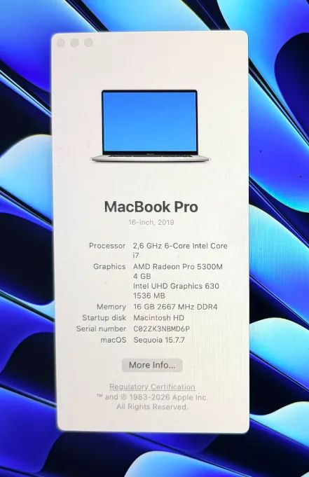 MacBook Pro 16 2019 - Foto 2