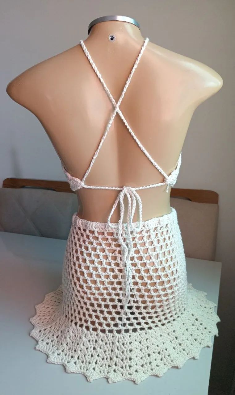 Conjunto maré  em crochê   - Foto 3