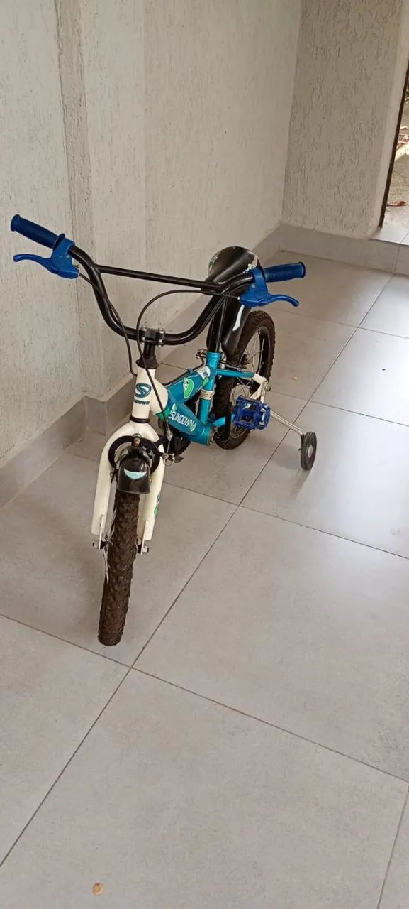 Bicicleta Sundown Aro 16 usada - Foto 4