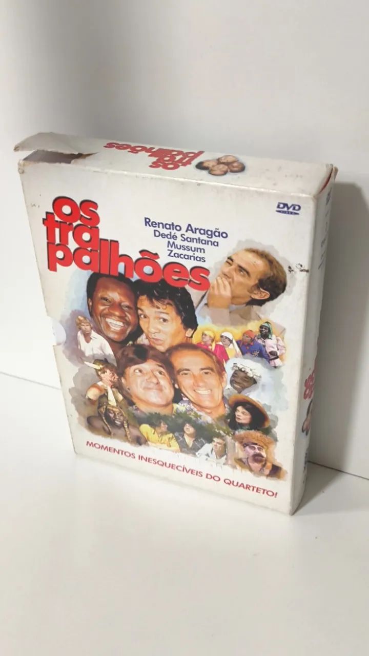Os Trapalhões - Momentos Inesquecíveis do Quarteto 3 DVD's