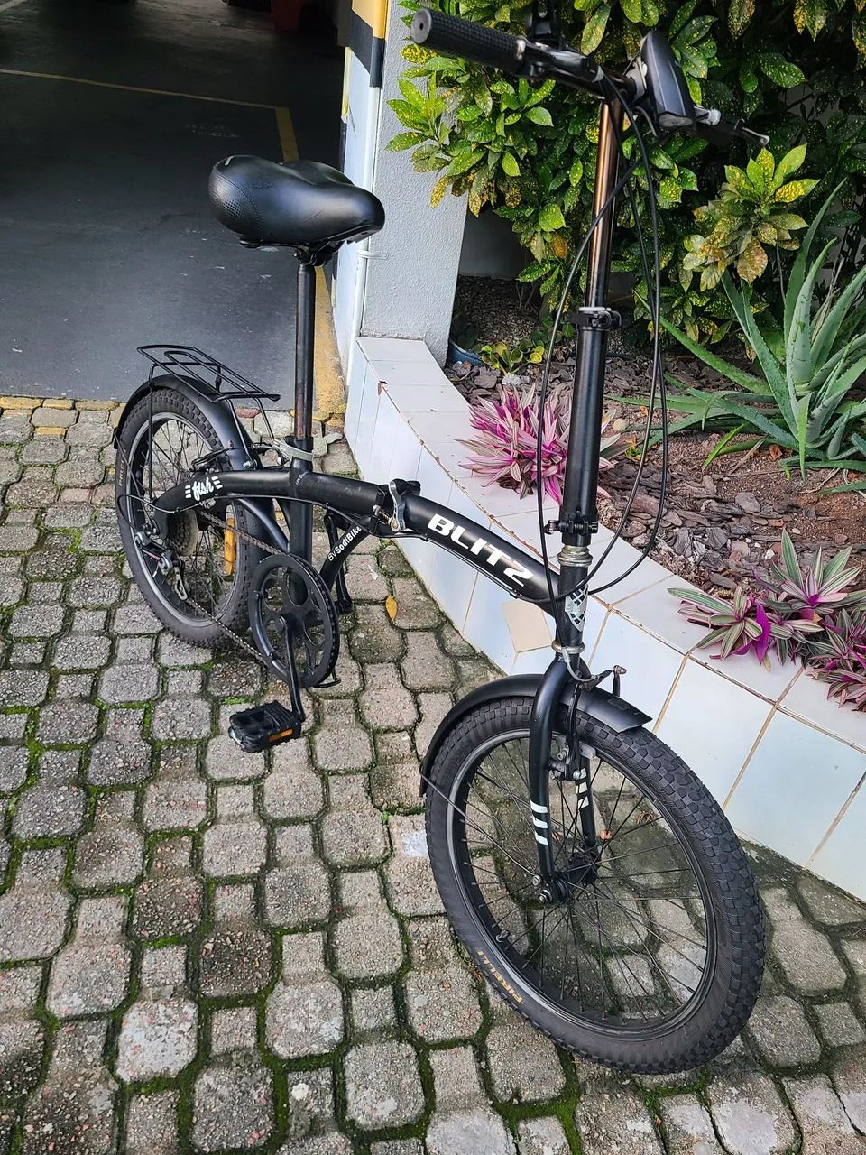 Bicicleta dobrável Blitz 6 marchas - Foto 2