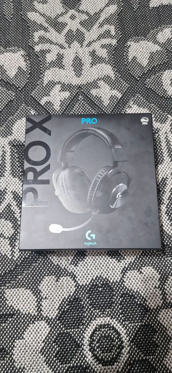 Headset Logitech Pro X com fio - LACRADO