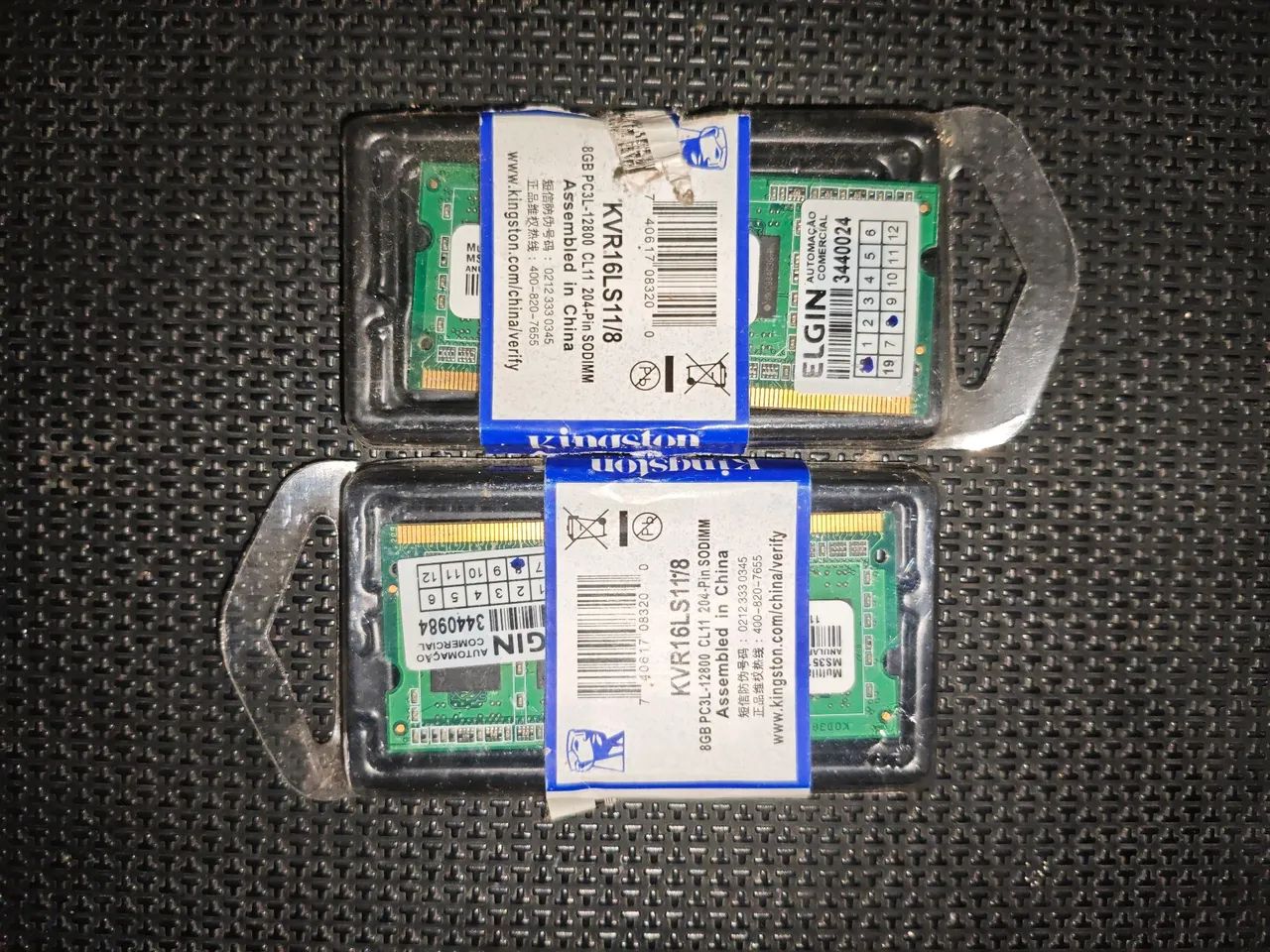 Kit 2 Memórias Kingston RAM 4GB DDR3 para notebook  - Foto 2