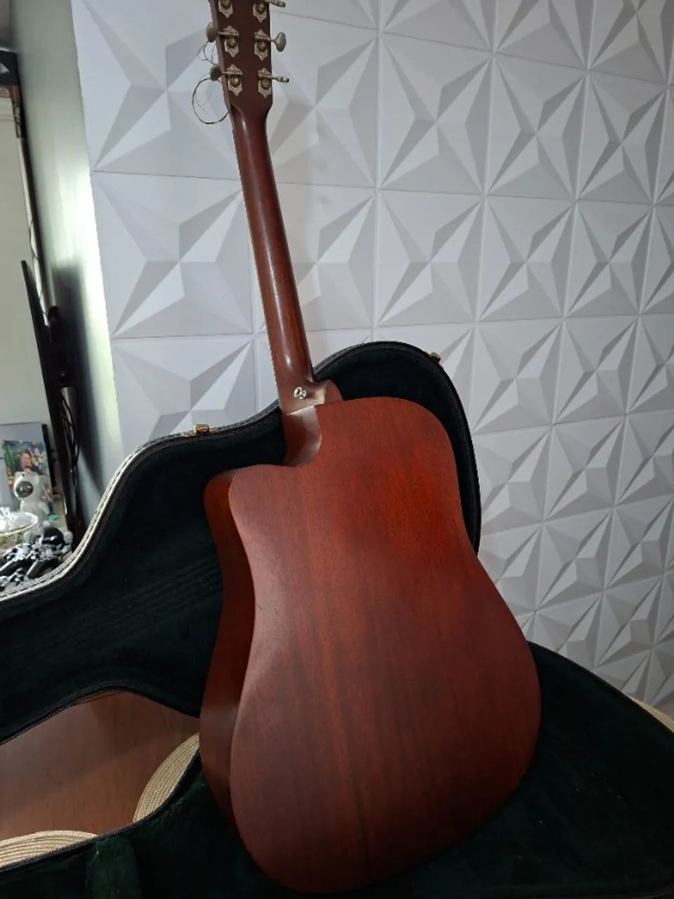 Violão Martin DC-15ME Eletroacústico com Case Original - Foto 5