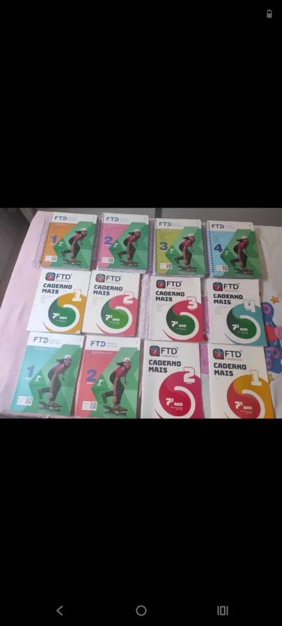 Kit livros completo 7 ano FTD  - Foto 2