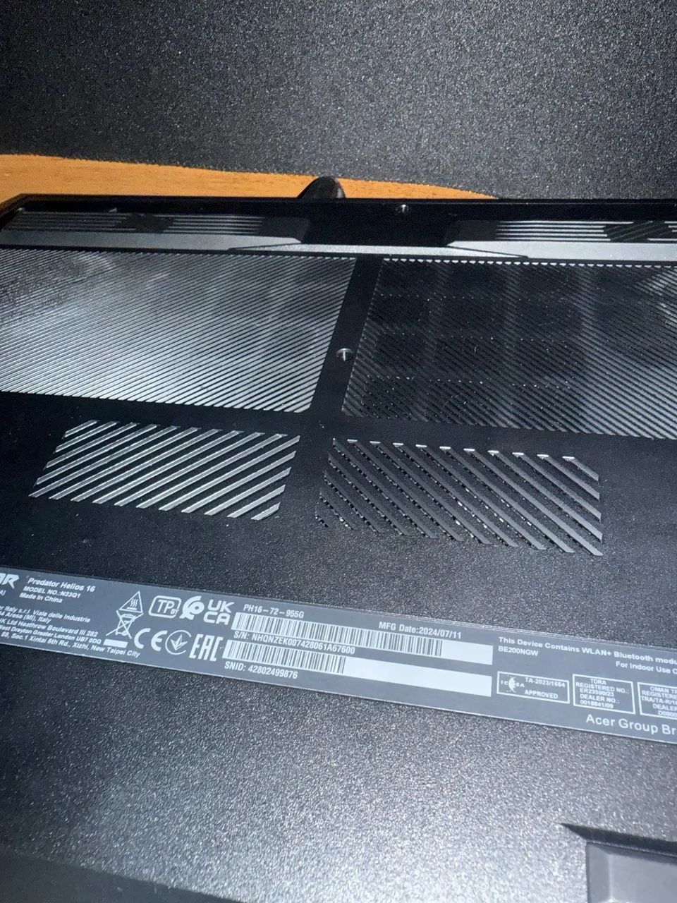 Acer Predator PH16-72 | i9-14900HX | RTX 4080 | 24GB RAM - Foto 3