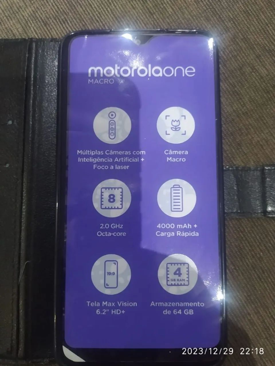 Celular Motorola One Macro - Foto 3