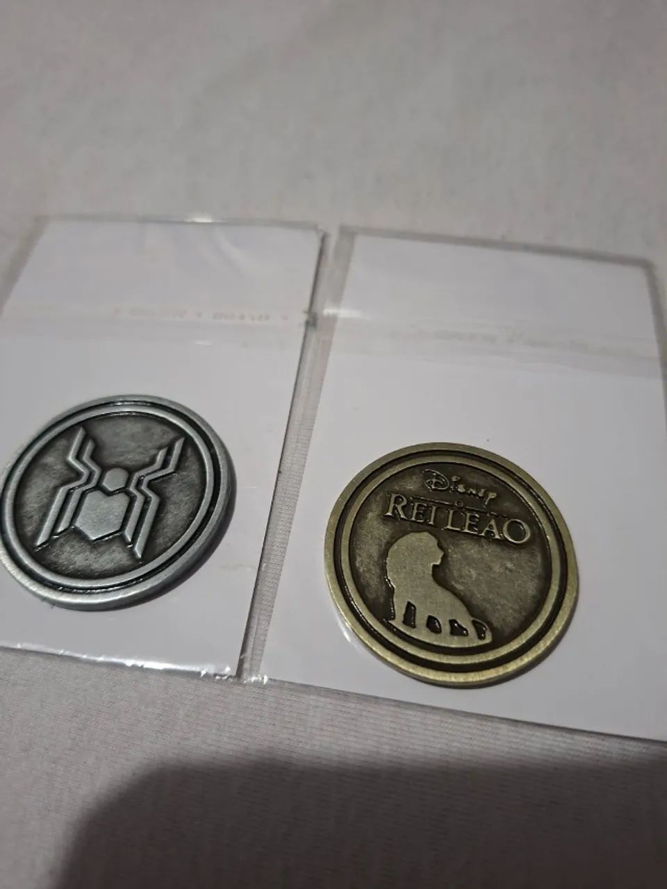 Moeda Rei Leão e Homem Aranha Cinemark - Foto 2