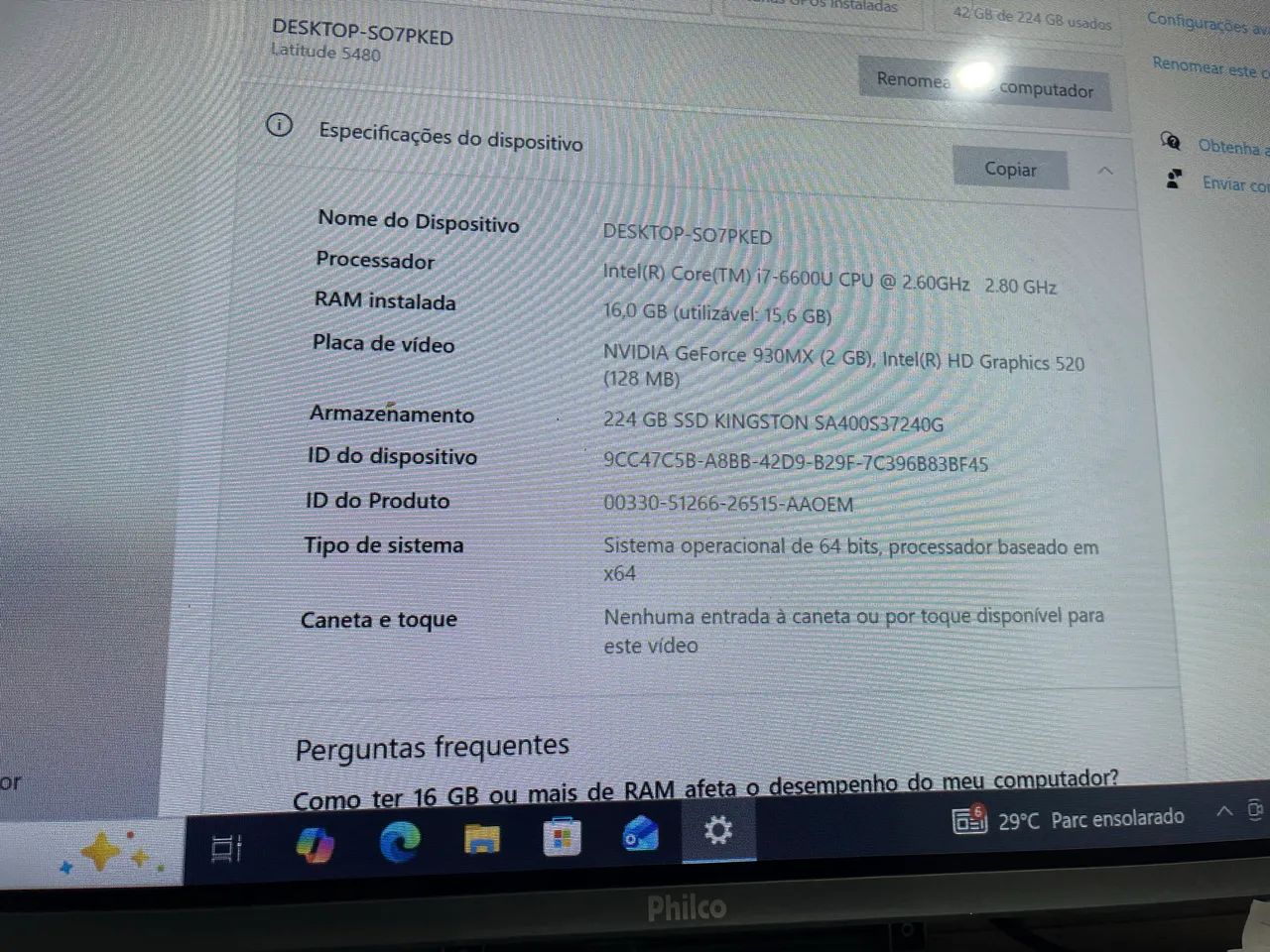 Vendo notebook Dell core i7 - Foto 2