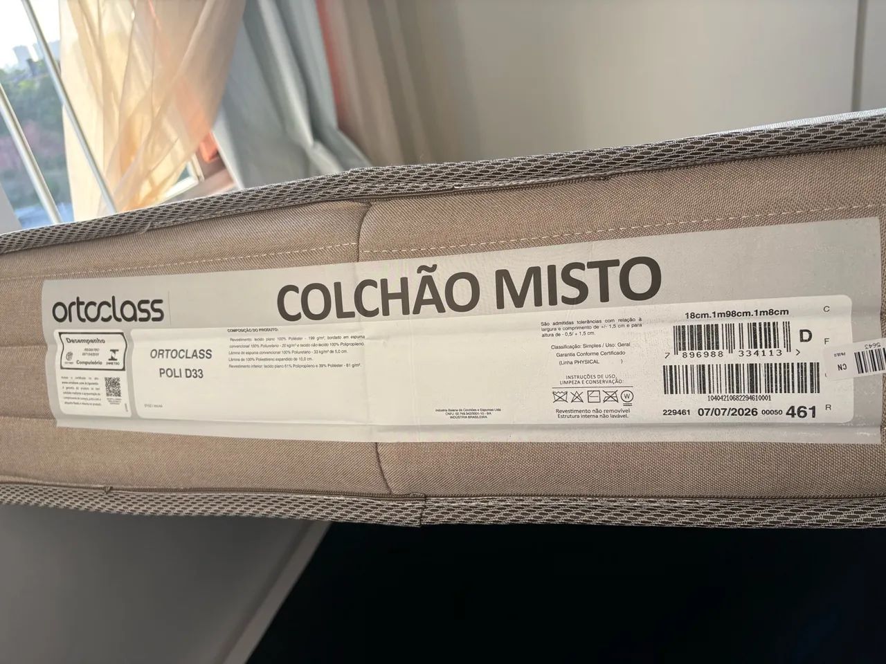 Cama Box e Colchão Solteirão (Viúva)  - Foto 3