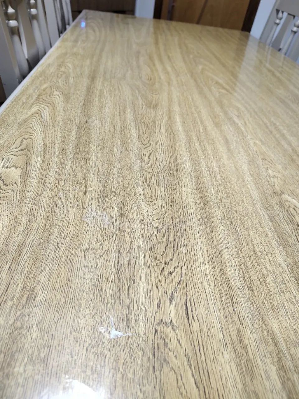 Conjunto mesa com 6 cadeiras madeira cerejeira  - Foto 5
