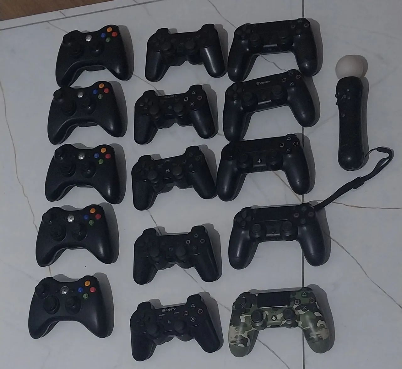 Lote controles 200 tudo 