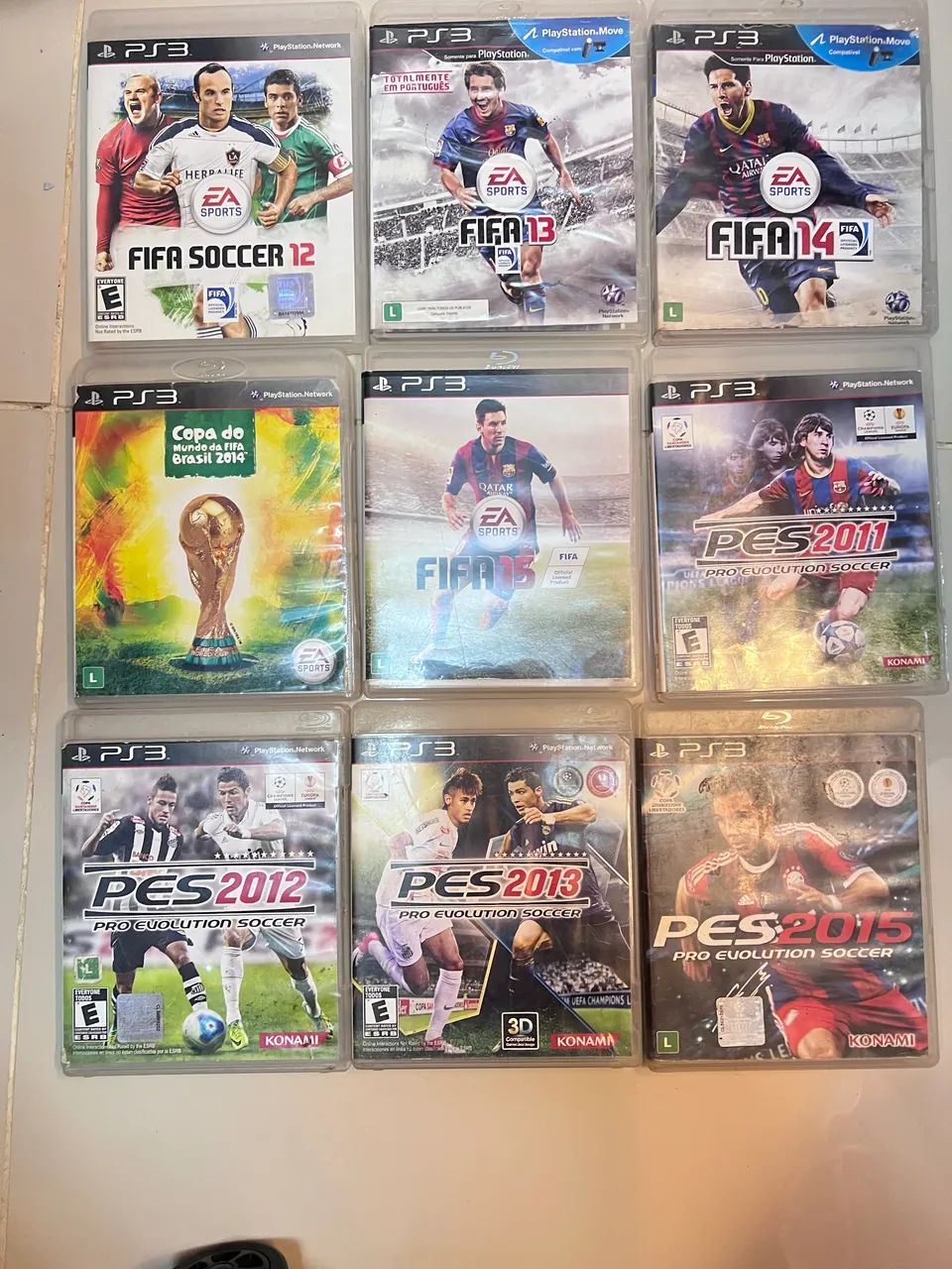 Qualquer jogo de PS3 por R$ 14,99 - parcelo em 12x no cartão