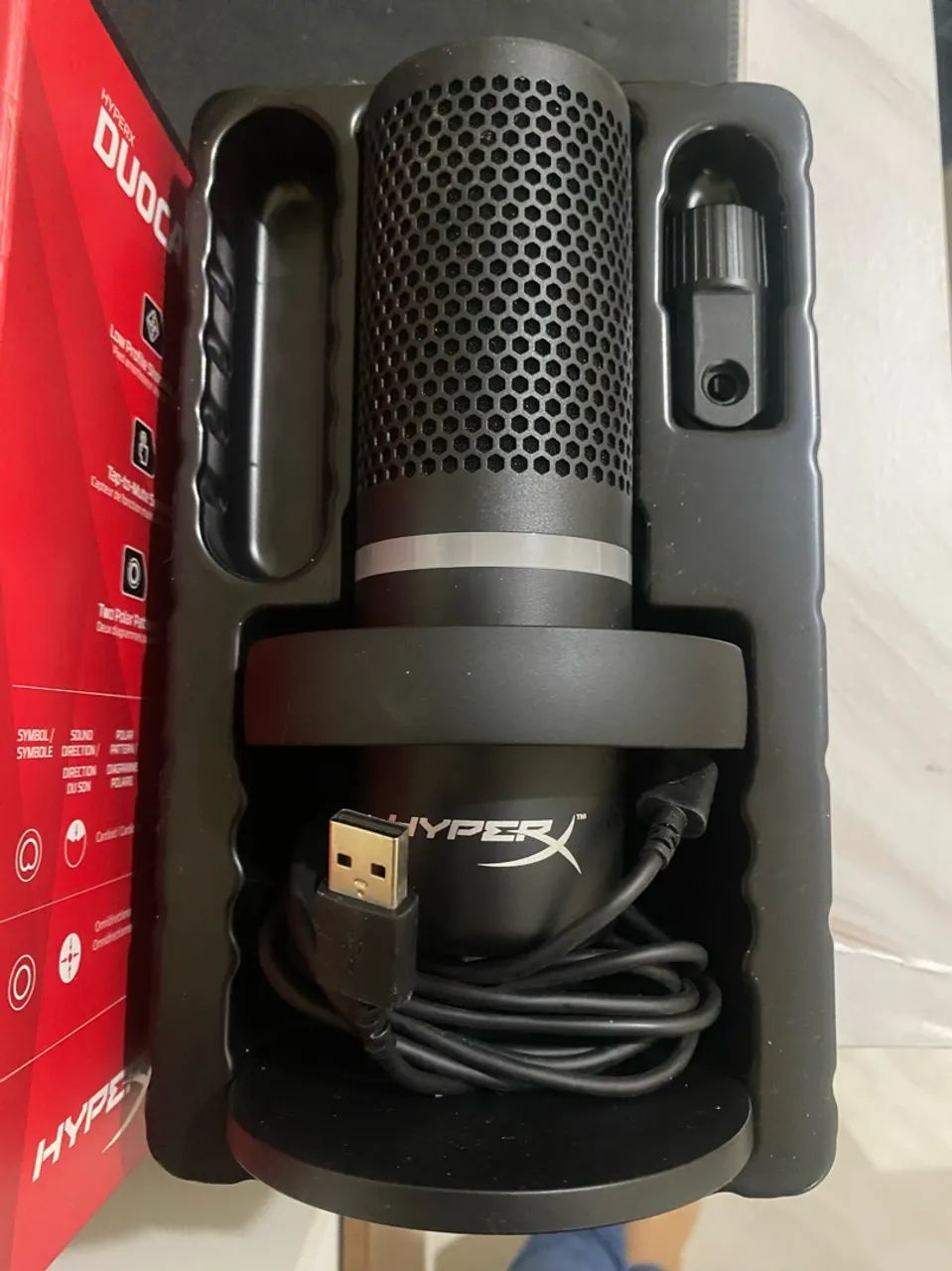 Microfone HyperX DuoCast - Foto 2