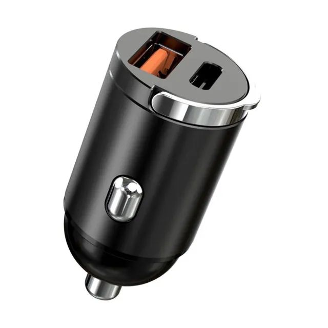 Mini carregador celular de carro, 100W, USB tipo C - Entrega grátis JP