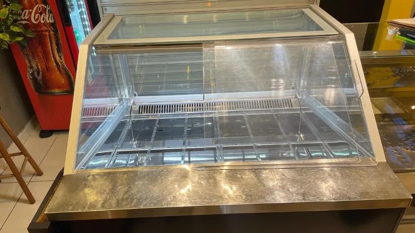 Expositor Vitrine Para Gelato E Sorvetes Gesg-12 Pr Gelopar (Usado) - Foto 2