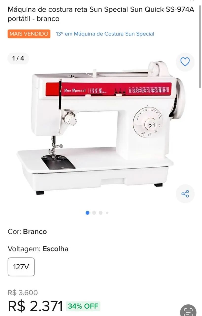 Máquina de Costura e Bordado - Foto 5