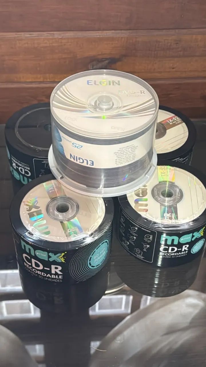 CD-R MAXPRINT - TUBO COM 50 UNIDADES - Foto 2
