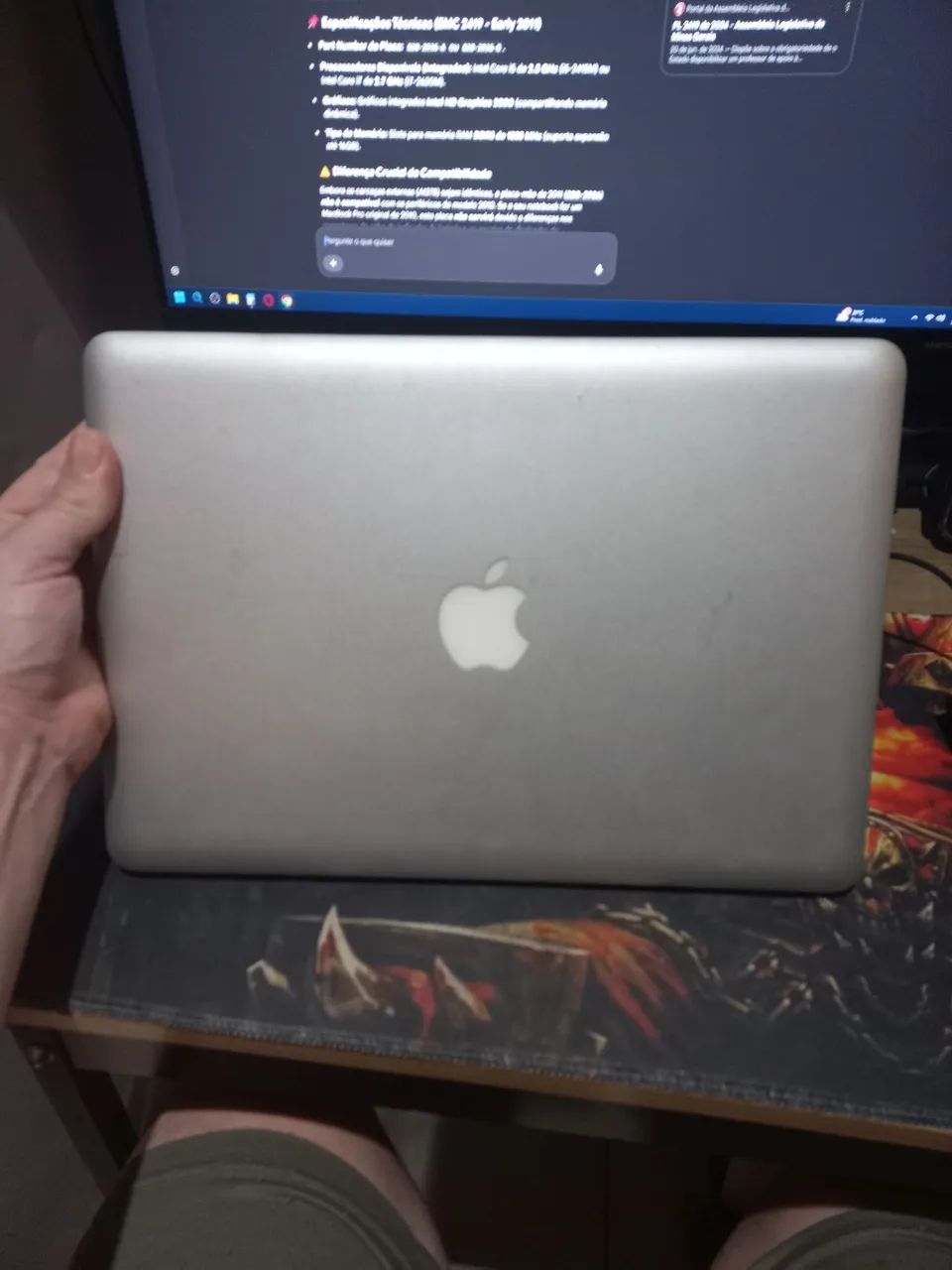 Macbook pro13 2010 c/defeito  - Foto 2