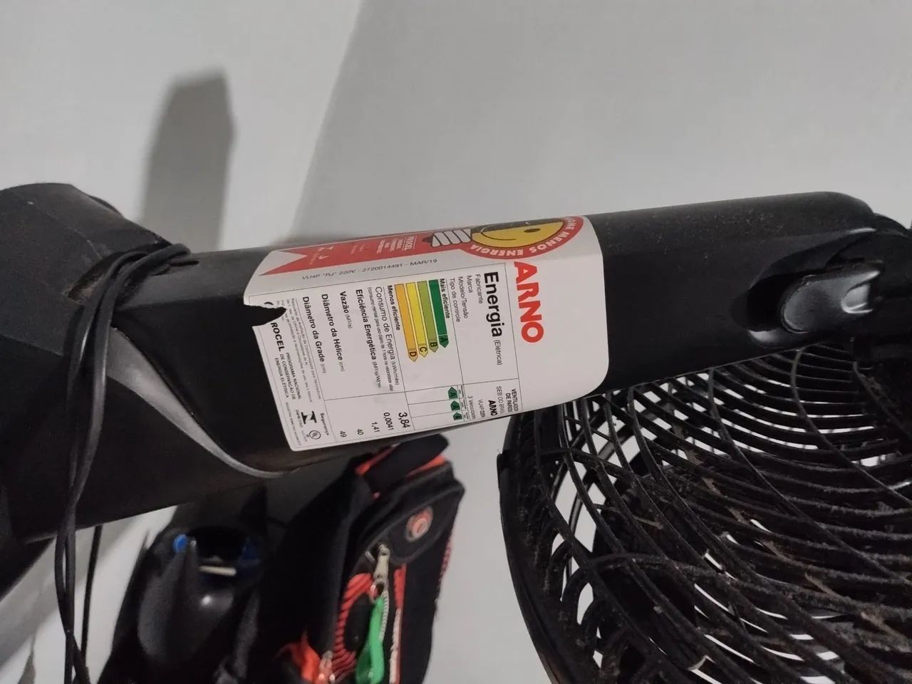 ventilador de parede arno