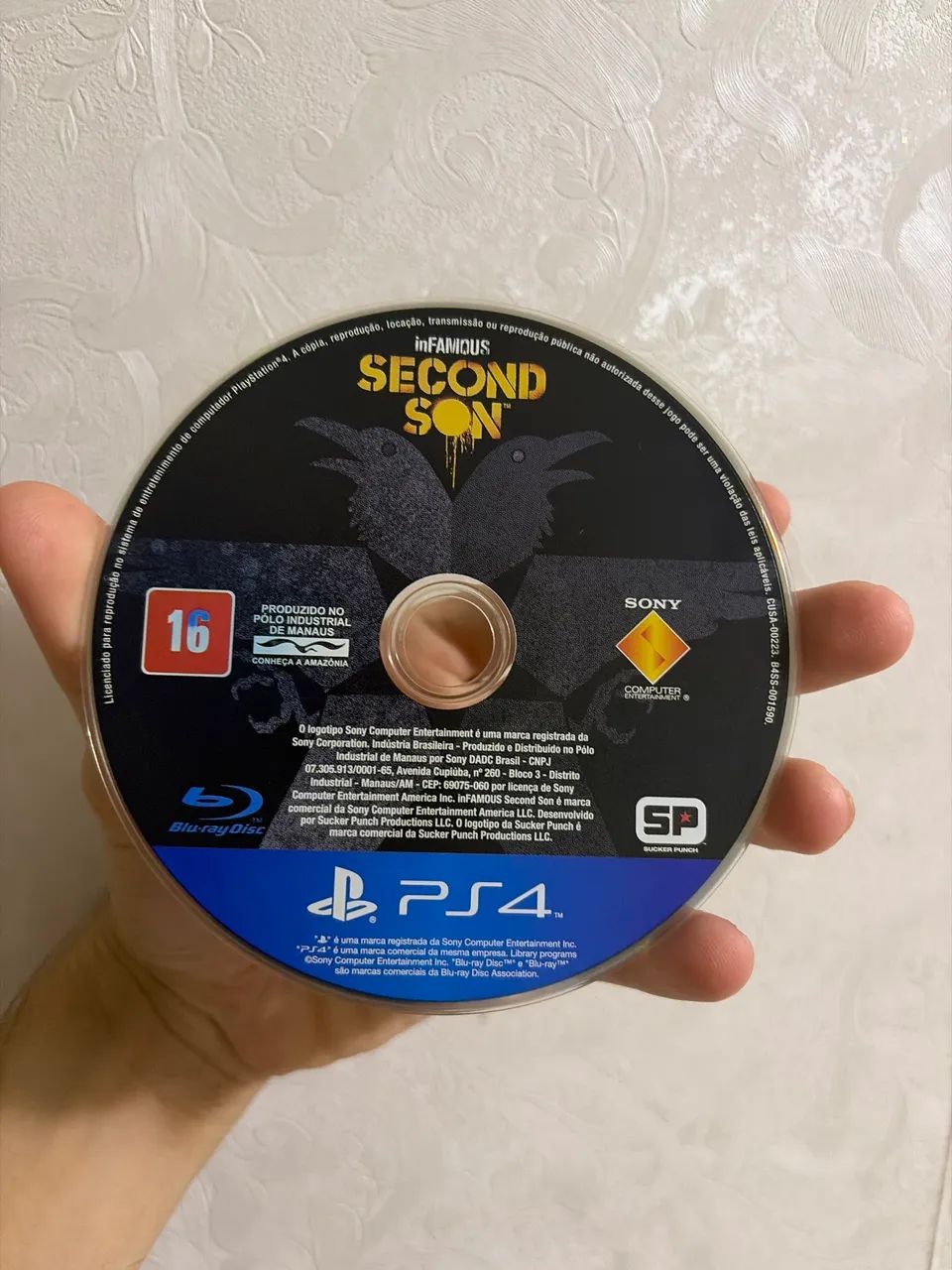 Jogo second son ps4