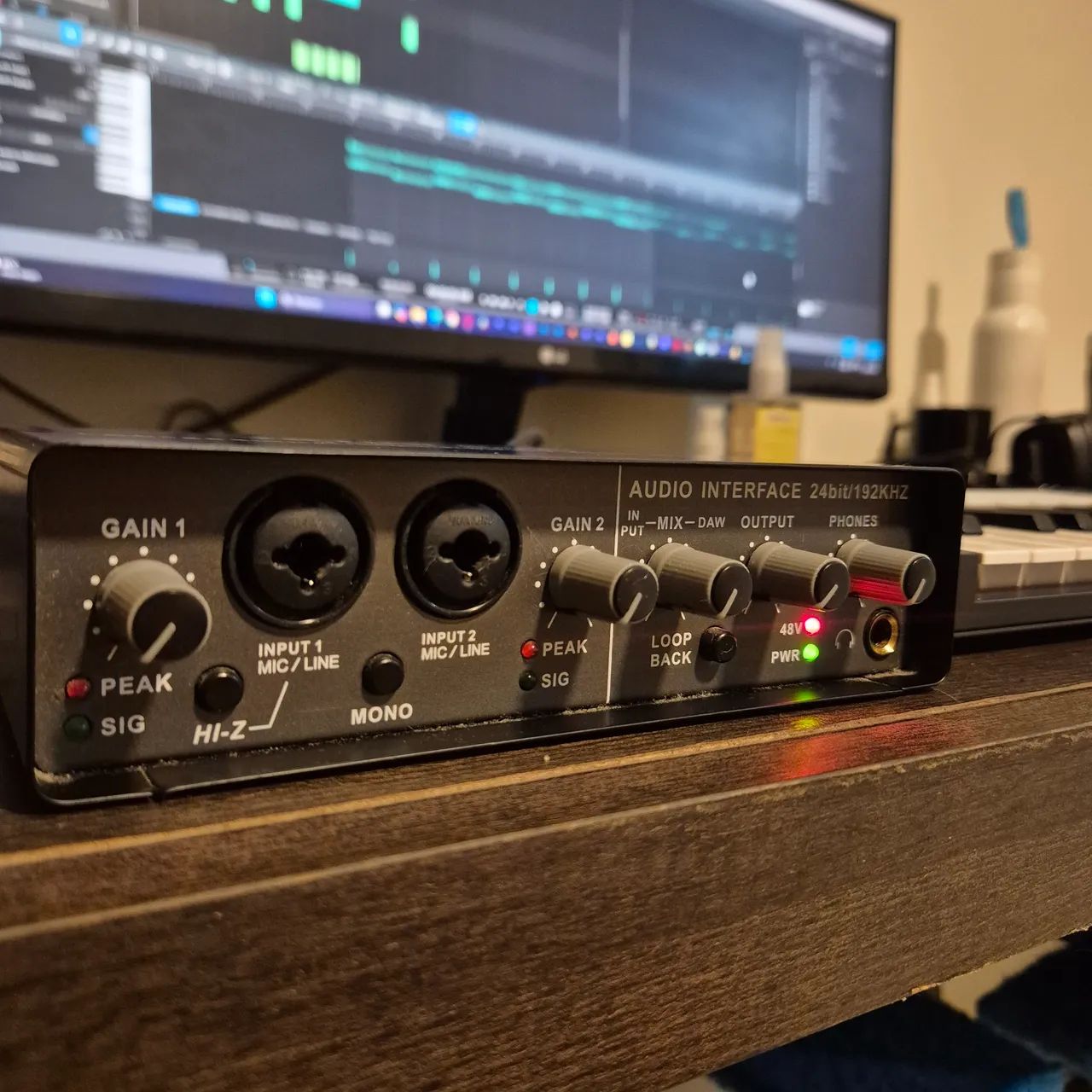 Interface de Áudio Teyun Q-24 24bit/192kHz - Foto 4