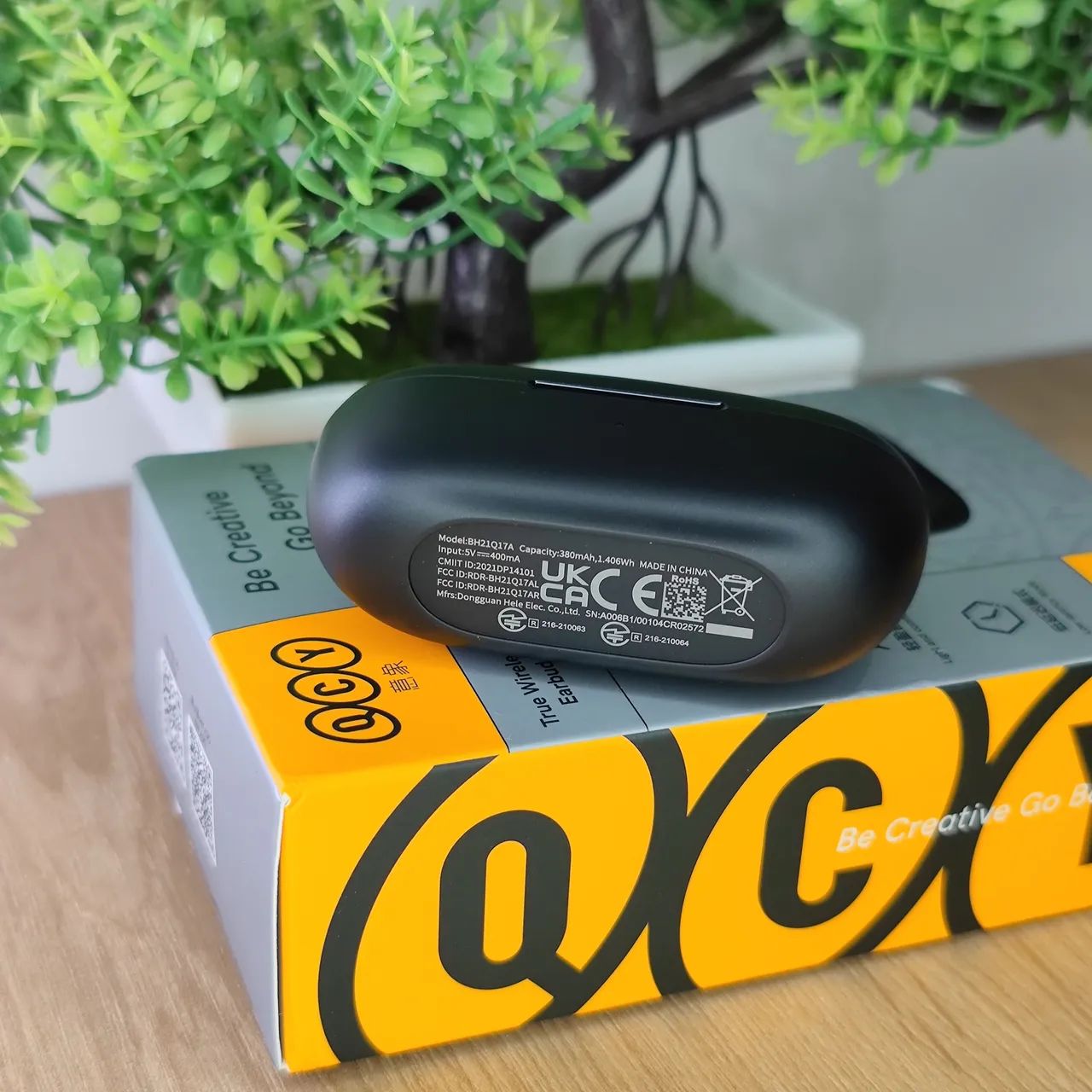 Fone Qcy T17 Bluetooth Modo Game bateria ate 7.5hr original - Foto 3