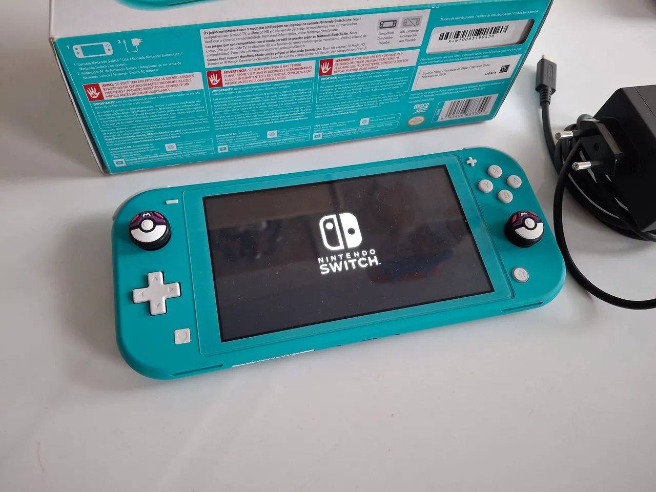Nintendo Switch Lite Azul Turquesa V/T - Foto 2