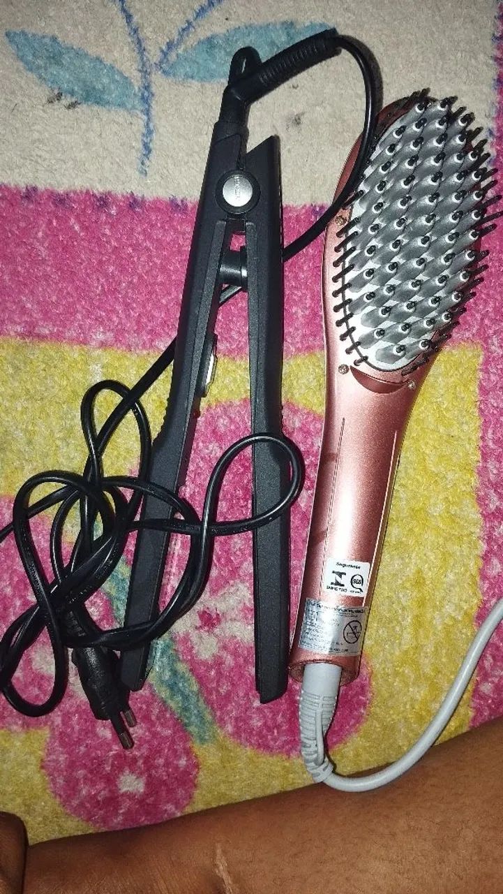 Escova e chapinha 