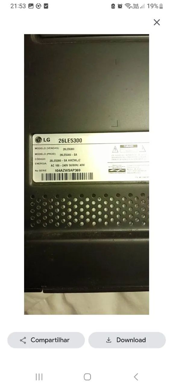 Playstation 3 + TV LG 26 polegadas  - Foto 3