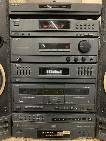 Som sony system lbt a20, completo, funcionando, raridade - Foto 3