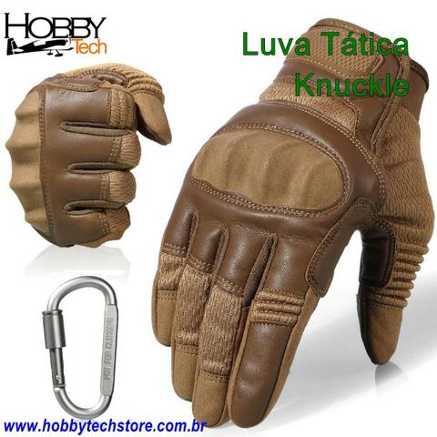 Luva Tática Knuckle Tela Sencível ou Sem Dedo - Novas - Foto 6