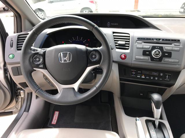 Honda Civic LXR 2.0 Automatico 2014 Completo Unico Dono - Foto 10