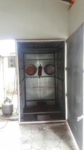Cabine de pintura eletrostática é estufa - Foto 2