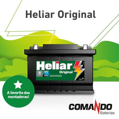 Bateria Para Carro Heliar Original 60Ah 18 Meses de Garantia - R$270,00 - Foto 3