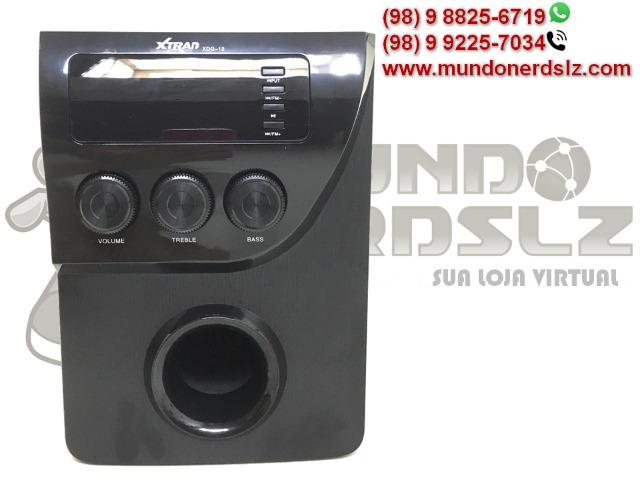 Micro System Caixa Som Portátil 1000w Bluetooth 2.1 Mp3 Fm em São Luís MA - Foto 4