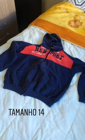 Calças camiseta e moletons de abrigo infantil menino TAM 6,8,12 e 14. Preço acessível - Foto 5