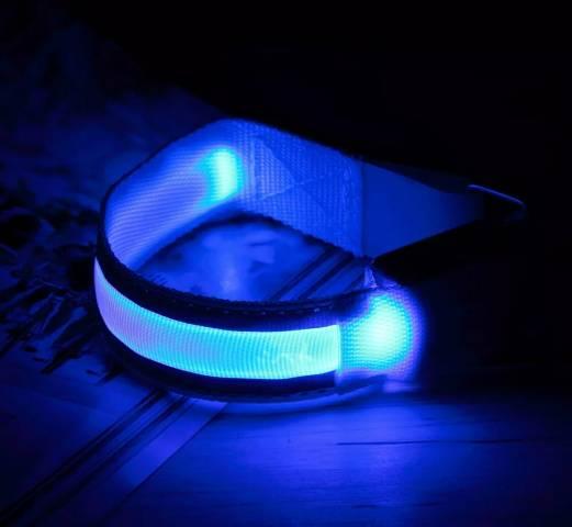 Braçadeira de led para corridas