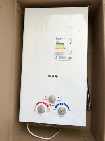 Aquecedor de Água a Gás Rinnai - 15 litros - GLP - Usado