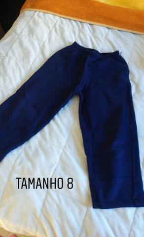 Calças camiseta e moletons de abrigo infantil menino TAM 6,8,12 e 14. Preço acessível - Foto 6