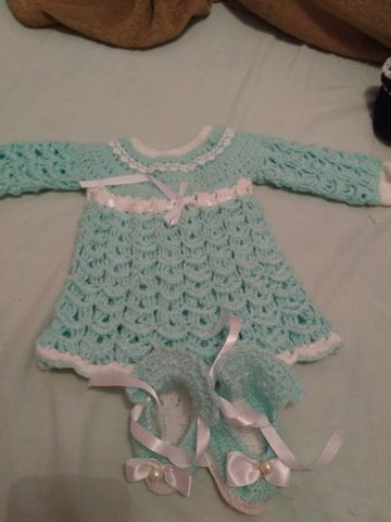 Conjunto bebê crochet