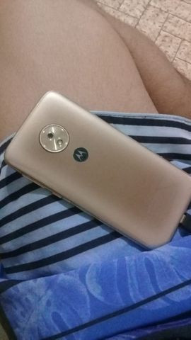 Moto g7play edição especial. dourado - Foto 3