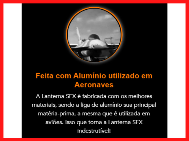 Lanterna SFX original | Lanterna Potente | Lanterna Forte | Lanterna a melhor do mundo - Foto 5