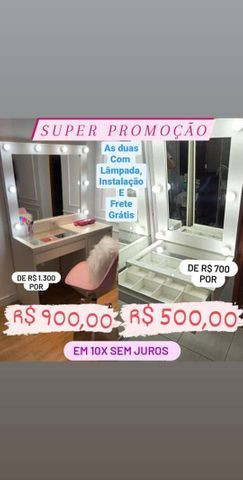Móveis planejados/ Penteadeiras