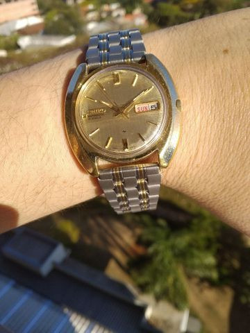 Raríssimo Seiko 19 Jewels * Golden Edition Fab 05/83 - Foto 5