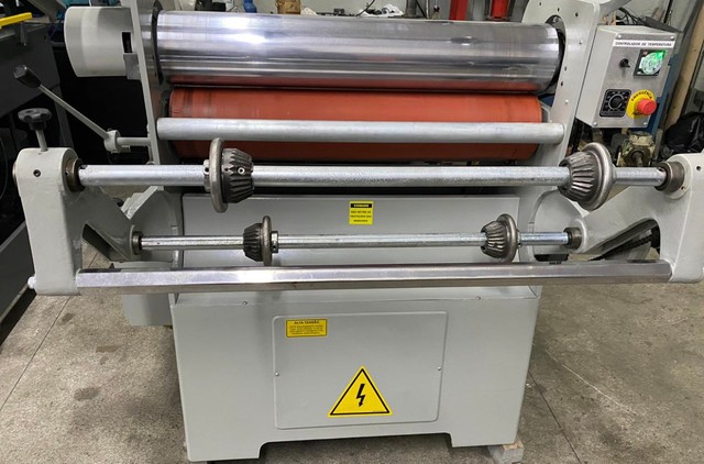 Plastificadora e laminadora Uberaba 80cm de boca  - Foto 4