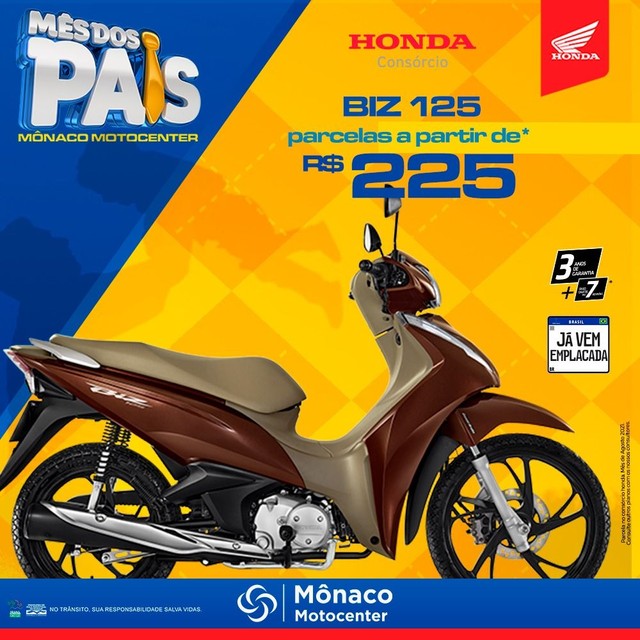 BIZ 125 CONSORCIO EM ANDAMENTO